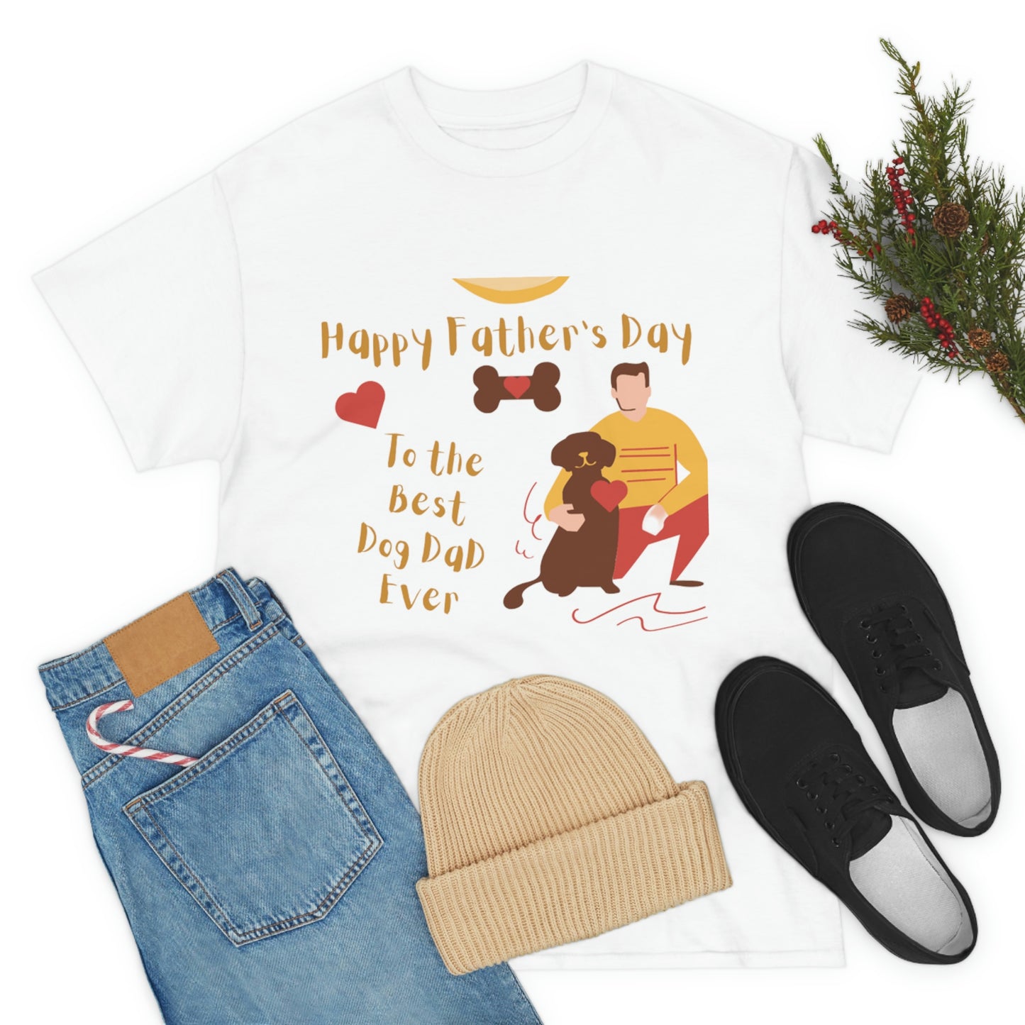 Father's Day T-shirt for Dog Dads